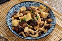 tofu peas and mushrooms  Tofu, Snow Pea and Mushroom Stir Fry Recipe