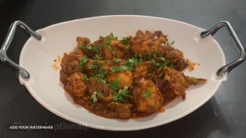 chicken ketchup karahi