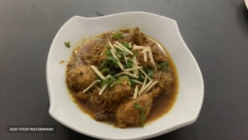 green chicken karahi