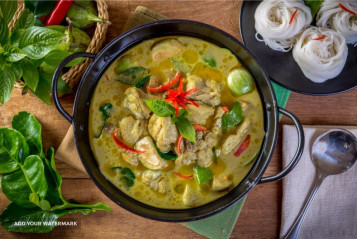 thai green curry chicken