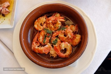 garlic prawns