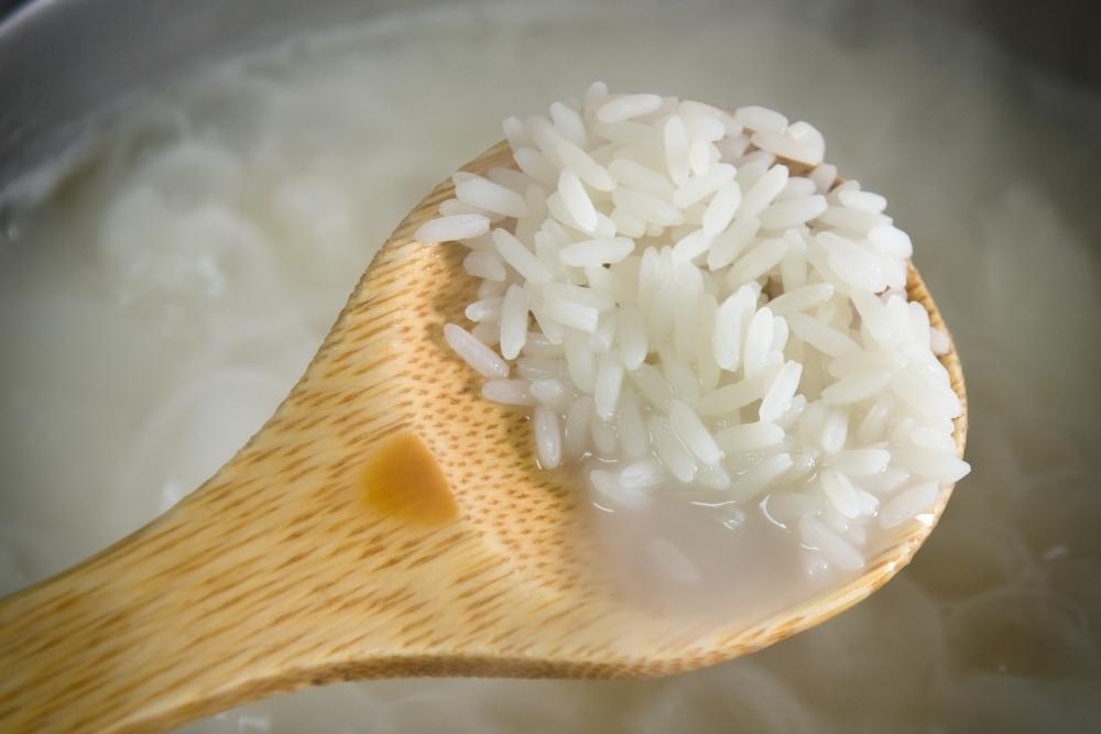boiled rice - mushroom rice recipe