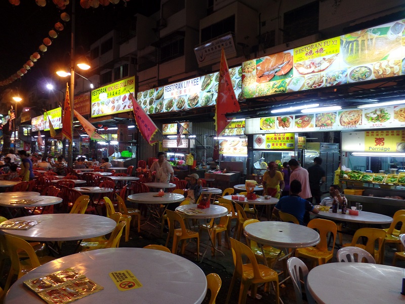 jalan alor food street bukit bintang