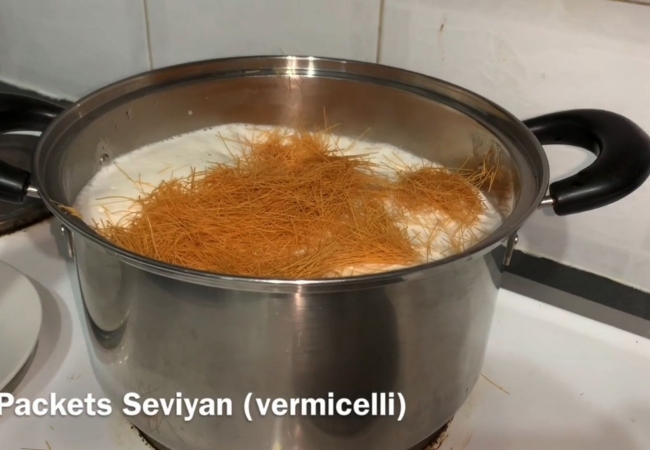 Popular Pakistani cuisine - Vermicelli is cooked in almost every household.