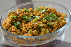 Keema Karela Recipe (Bitter Melon with mince)