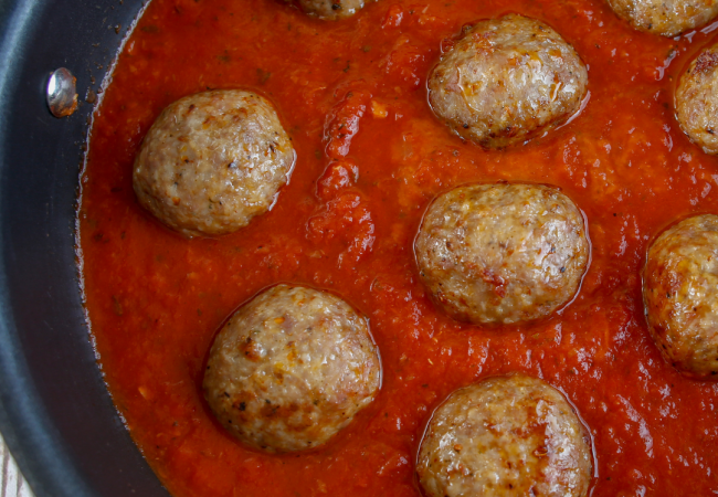 Lamb Meatballs in Sauce - Koftas