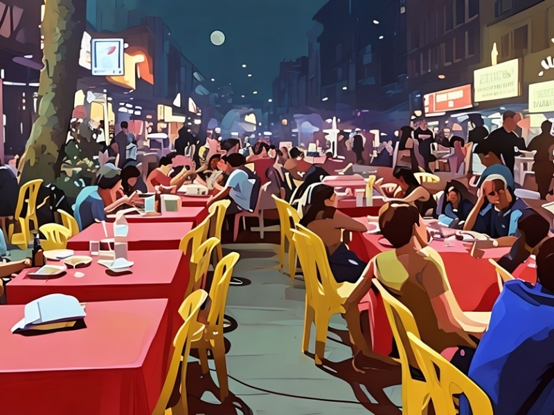 Jalan Alor Food Street Bukit Bintang