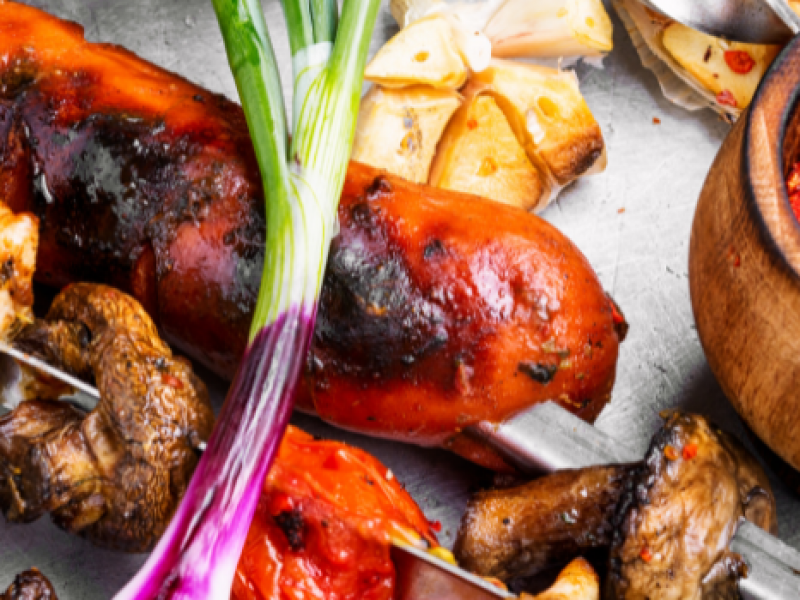 Meat dishes from Pakistan